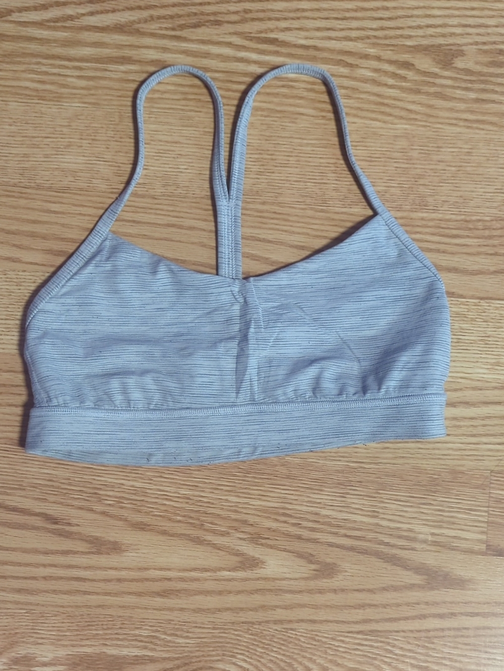 Lululemon Light Gray Strappy Bralette - Women Intimates